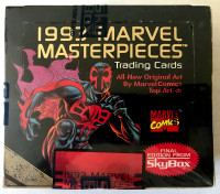 MARVEL MASTERPIECES …. SERIES 2 .... 1993 sealed box (comic)