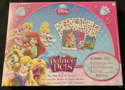 Disney Palace Pets Box of Stickers (New), View more