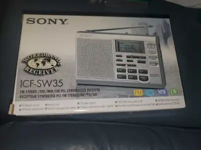 Sony ICF-SW35 Worldband Receiver, View more