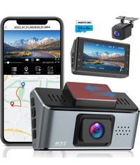 4K Dash Cam Front and Rear