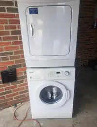 Like new Samsung “24” apartment size washer and dryer 