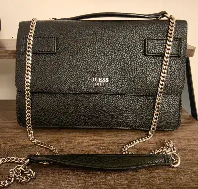 Black Guess leather crossbody bag, View more