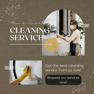 We offer cleaning services  