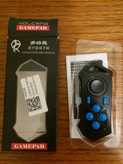 Mini Bluetooth keychain wireless game controller, View more