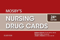 Mosby's Nursing Drug Cards 24th Edition 9780323416382