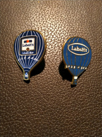 Labatt's Hotair Balloon pins