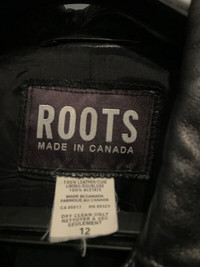 “Roots” leather jacket