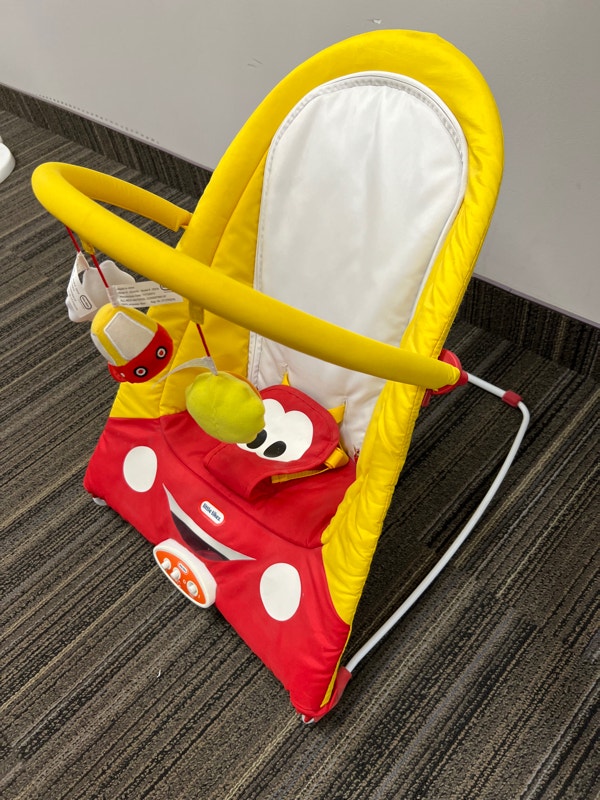 Fisher Price Disney's Lightning McQueen Rocker Vibrating Chair Hobbies & Crafts City of