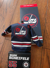 2016 Mark Scheifele Game Worn Winnipeg Jets Jersey.  Hockey, Lot #80714