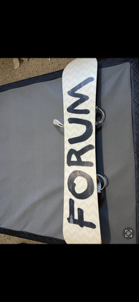 Forum 59.5” Manual Snowboard + Crab Grab Boots + Union Bindings