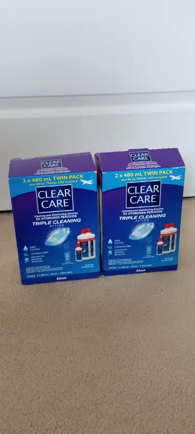 Clear Care contact lens cleaning kits, View more