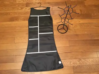 Hanging Holder for Jewelry/gadgets, cosmetics, first aids items, etc-NEW Double sided, one side clea...