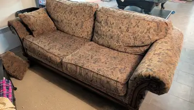 FREE - Ashely Furniture Used Couch. This good quality, well built couch. It is heavy. This is not ch...
