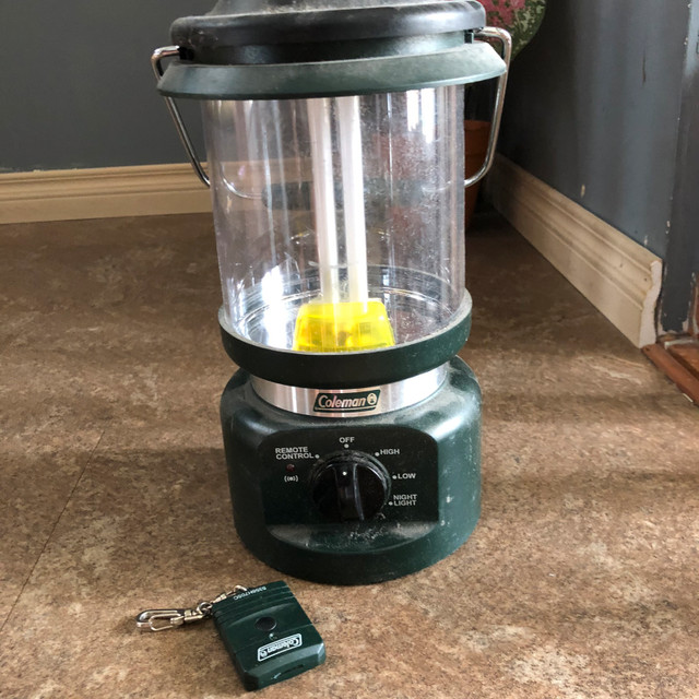 Coleman Portable Battery Powered Lantern in Fishing, Camping & Outdoors in Edmonton