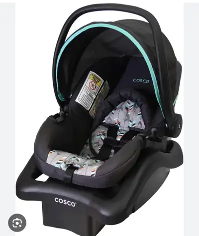 This Cosco car seat is designed to keep your little one safe and snug during car rides. It features...
