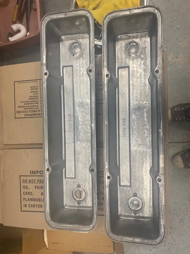 Holley Valve Cover-Small Block Chev in Engine & Engine Parts in Oakville / Halton Region - Image 5