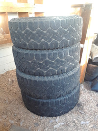4 Goodyear duratrack tires