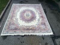 Indo-Persian Wool Rug:  7.5'  x 10' Used:  As is  @ only $200.00