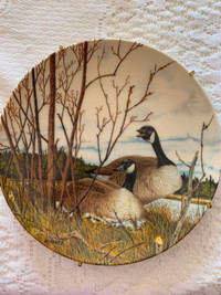 Dominion China Plate#2 "Nesting" in WINGS UPON THE WIND