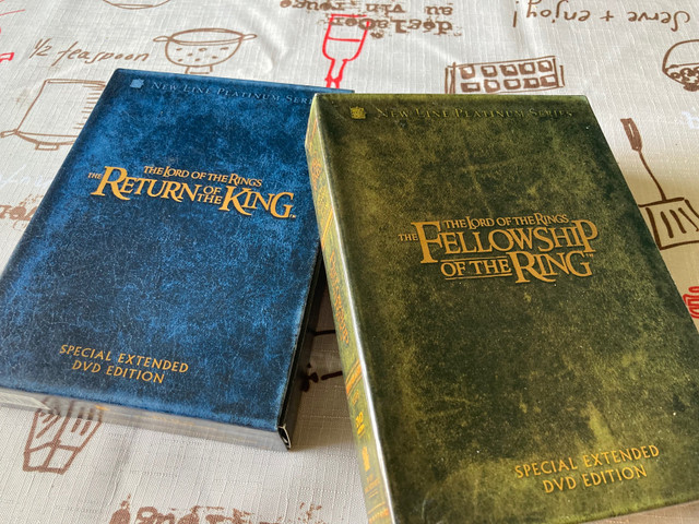 3 Coffrets The Lord of the Rings, éditions spéciaux, anglais dans CD, DVD et Blu-ray  à Laval/Rive Nord