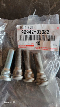 Genuine Toyota Lug Bolts. 