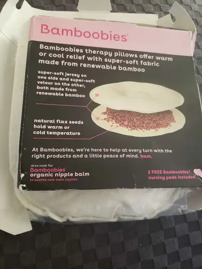 Bamboo is Nursing Therapy pillow for breastfeeding brand new never used just opened the package