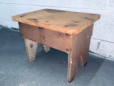 Sturdy Wooden Step Stool, View more