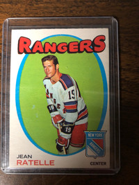 Jean Ratelle OPC 71-72 Hockey Card