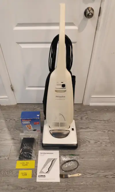 For sale: Used Miele S172i Powerhouse Upright Vacuum Micron Filtration with Attachments. Description...