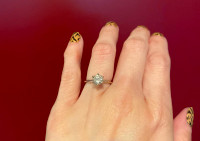 1 Carat White Gold Engagement Ring