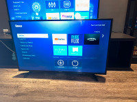 Sharp 43-in Smart TV w/ Wi-Fi & Roku device