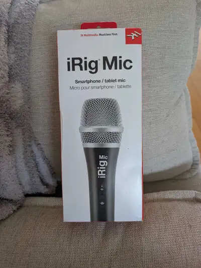 IK Multimedia iRig Mic brand new , View more