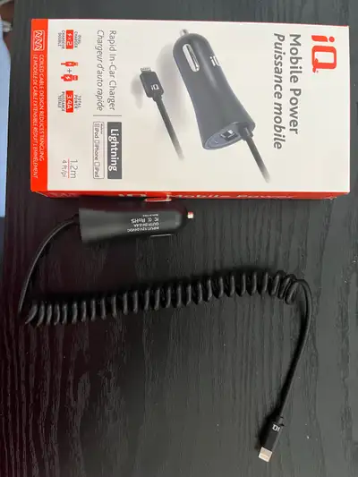 new  Rapid in car charger - lightning for iPhone , View more