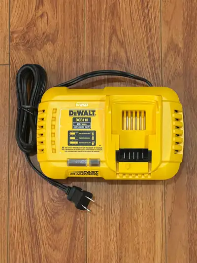 DEWALT 20V/60V MAX Fan Cooled Fast Battery Charger - New, View more