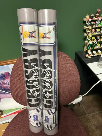 2- Sydney Crosby Tim Hortons poster’s never opened.