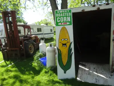 SWEET ROASTED CORN SIGN, View more