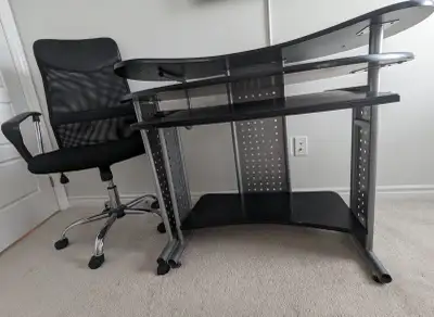computer desks and chairs , View more