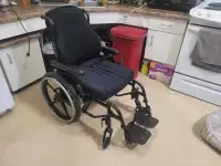 Wheelchair Quickie 2 collapsible