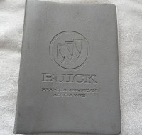 1989 Buick Electra Park Avenue Owner's Manual User's Guide