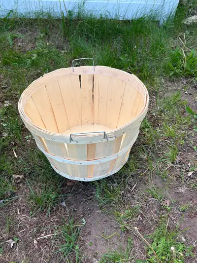 Wood Bushel Baskets, View more