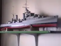 R.C 1 /128 scale R.N Dido class destroyer