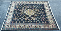 LARGE VINTAGE RUG (8' x 10') read post re condition