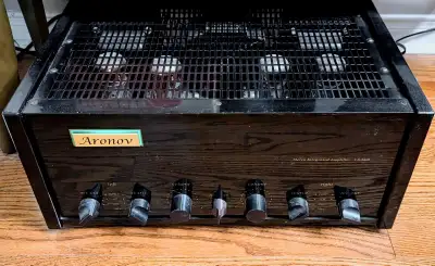 Aronov tube stereo integrated amplifier, View more