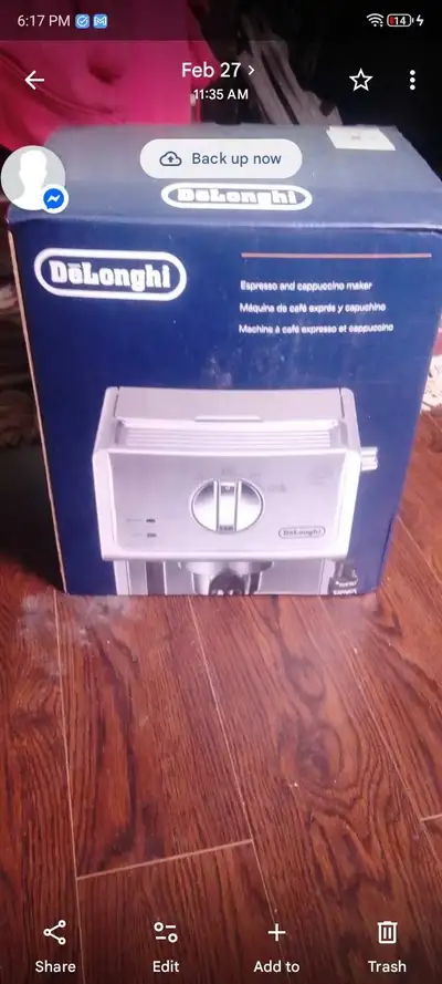 Delonghi Espresso and Cappuccino Maker, View more
