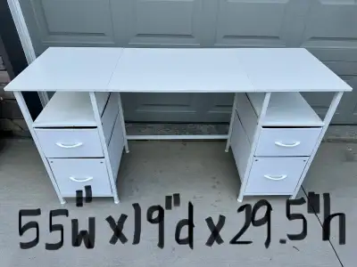NEW WHITE MODERN DESK, View more