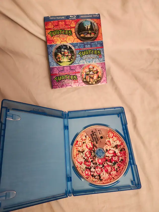 Blu-Ray TMNT I II & III Collection Case - Teenage Mutant Ninja T in CDs, DVDs & Blu-ray in Ottawa - Image 4
