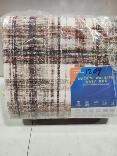 Carpet Bordered Washable Area Rug 9x12 Farmhouse Non Slip New, View more