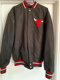 Vintage Chicago Bulls Reversible Wool Logo Jacket