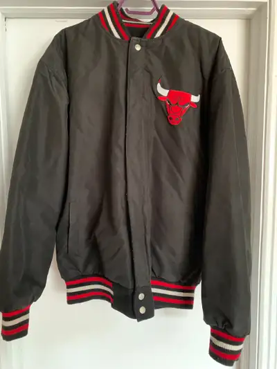 Vintage Chicago Bulls Reversible Wool Logo Jacket, View more