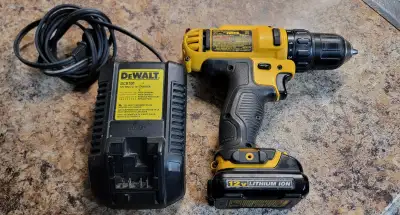 Dewalt Drill Battery and Charger 12 Volt., View more